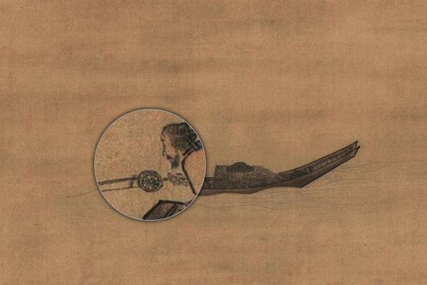 Phóng to 10 lần bức tranh đơn giản trong Bảo tàng Quốc gia Trung Quốc, chuyên gia giật mình: Tác giả đã xuyên không?