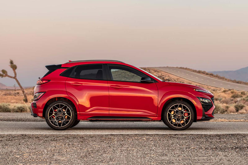 ‘Soi’ Hyundai Kona N 2022: Thiết kế hầm hố, công suất 286 mã lực