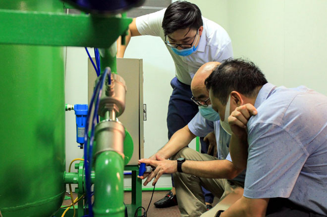 Việt Nam chế tạo thành công hệ thống tạo oxy và khí nén di động
