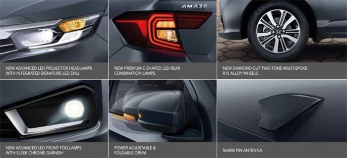 Honda Amaze 2021 giá từ 193 triệu đồng có gì đặc biệt? 11