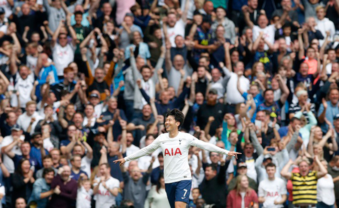 Son Heung-min ghi bàn duy nhất, Tottenham chiếm ngôi đầu Ngoại hạng Anh 