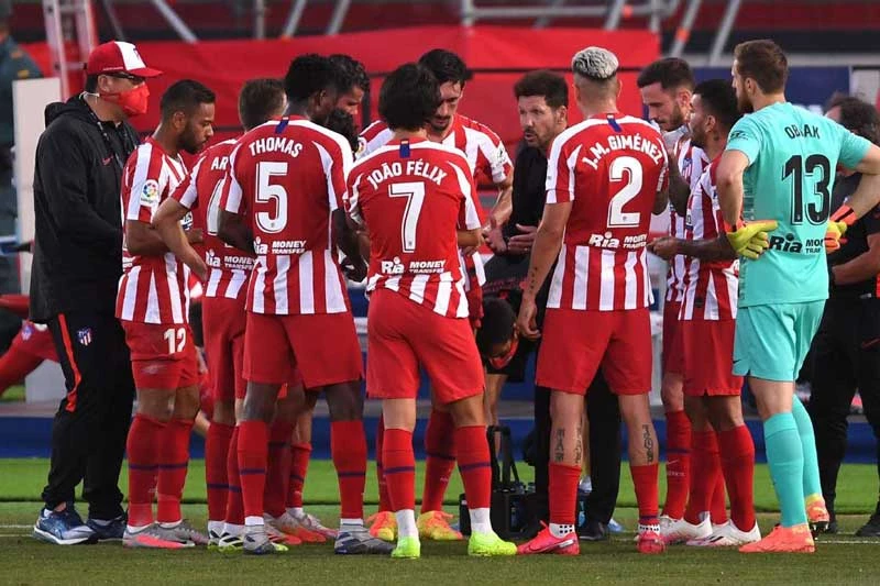 8. Atletico Madrid - Giá trị thị trường: 744,9 triệu euro.