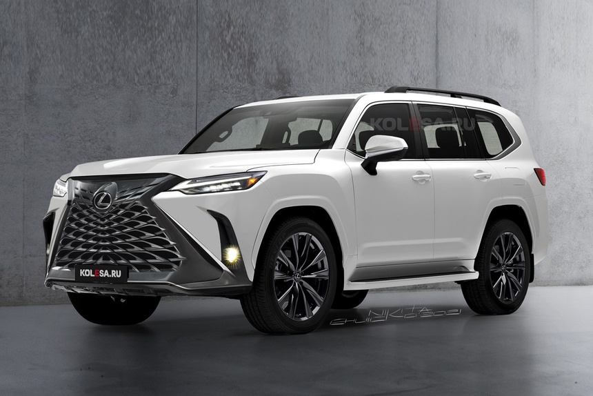 Hình ảnh thiết kế của Lexus LX thế hệ mới