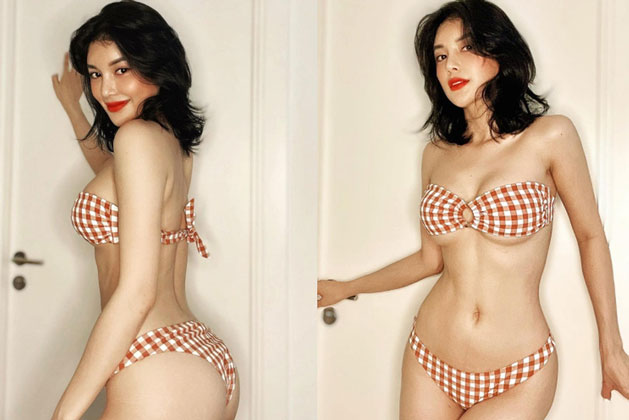 V&#xF2;ng eo 58cm v&#xE0; v&#xF3;c d&#xE1;ng n&#xF3;ng b&#x1ECF;ng c&#x1EE7;a ng&#x1B0;&#x1EDD;i &#x111;&#x1EB9;p t&#x1EEB;ng b&#x1ECB; &#x111;&#x1ED3;n l&#xE0; &quot;t&#xEC;nh &#x111;&#x1ECB;ch&quot; Ng&#x1ECD;c Trinh