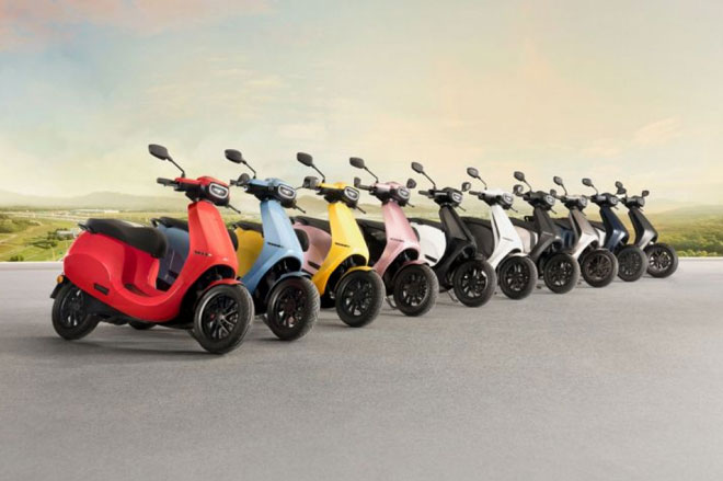 Xe máy điện Ola được trang bị cả công nghệ ô tô