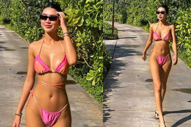 Á quân The Face 2017 diện bikini khoe thân hình 'nóng bỏng'