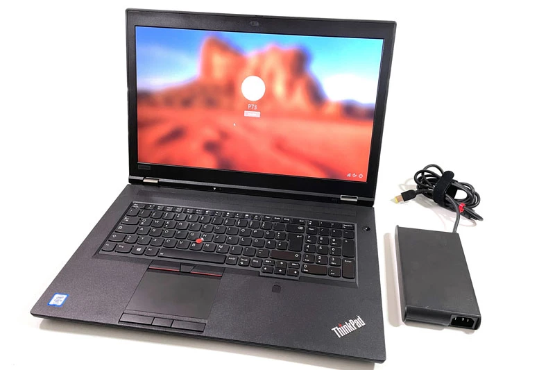 4. Lenovo ThinkPad P73-20QR0030GE. Chip Intel Core i9-9880H, card đồ hoạ NVIDIA Quadro RTX 4000, RAM 32 GB, ổ cứng SSD 1 TB, độ dày 31 mm, trọng lượng 3,5 kg, màn hình 17,3 inch, độ phân giải 4K (3.840x2.160 pixel).