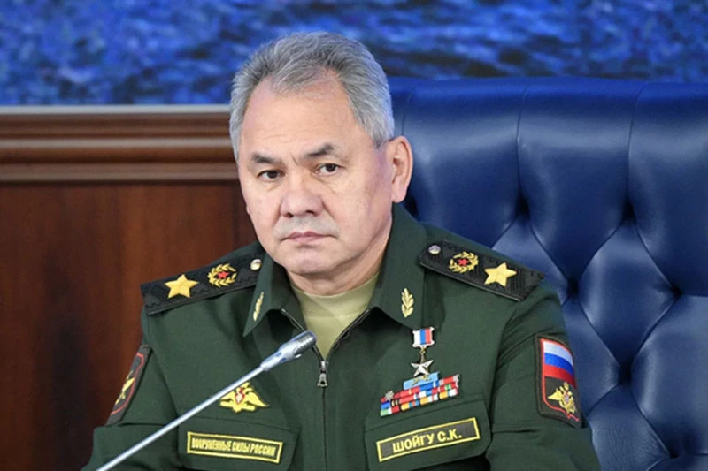 Bộ trưởng Quốc phòng Nga Sergei Shoigu. Ảnh: RT