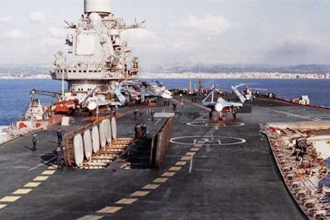 Chuyên gia Mỹ: Kuznetsov là tàu sân bay tấn công mạnh nhất