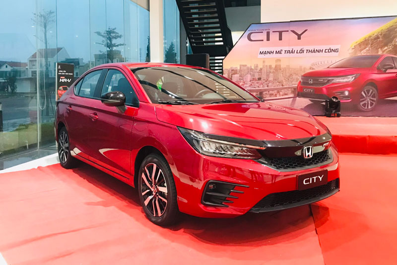 Giá lăn bánh Honda City 2021 mới nhất: Thấp nhất gần 600 triệu đồng
