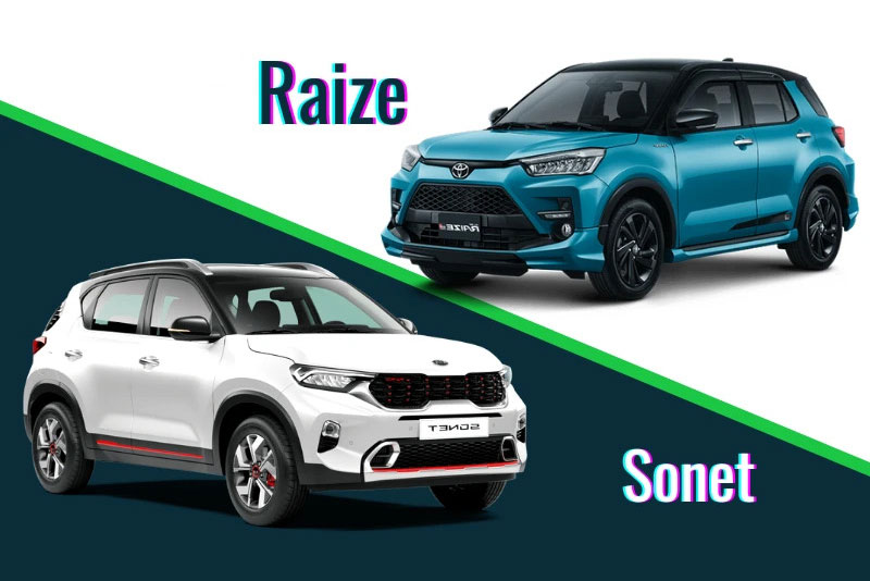 So sánh Kia Sonet và Toyota Raize sắp ra mắt tại Việt Nam