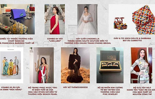 Đấu giá thời trang thu về gần 2,7 tỷ đồng góp vào quỹ chống dịch COVID-19