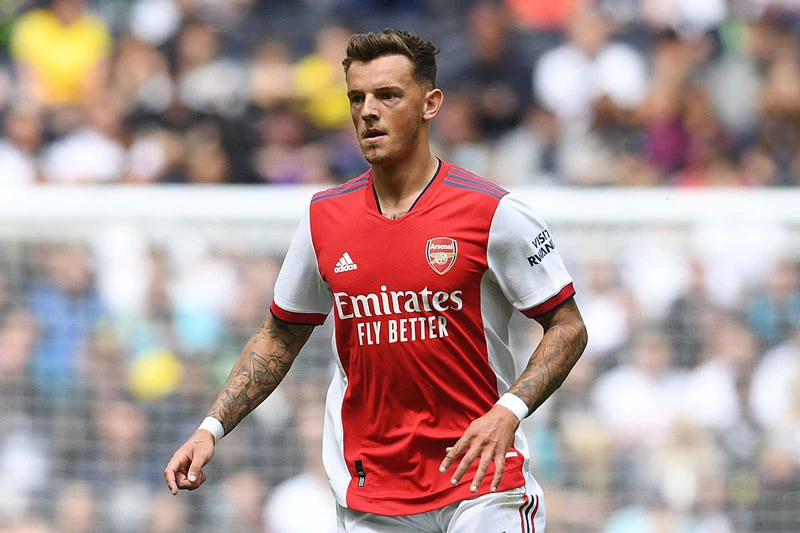 5. Ben White (Brighton đến Arsenal, 58,5 triệu euro).