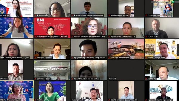 Kết nối trực tuyến tạo cơ hội để các doanh nghiệp Việt xuất khẩu vào thị trường Nga 