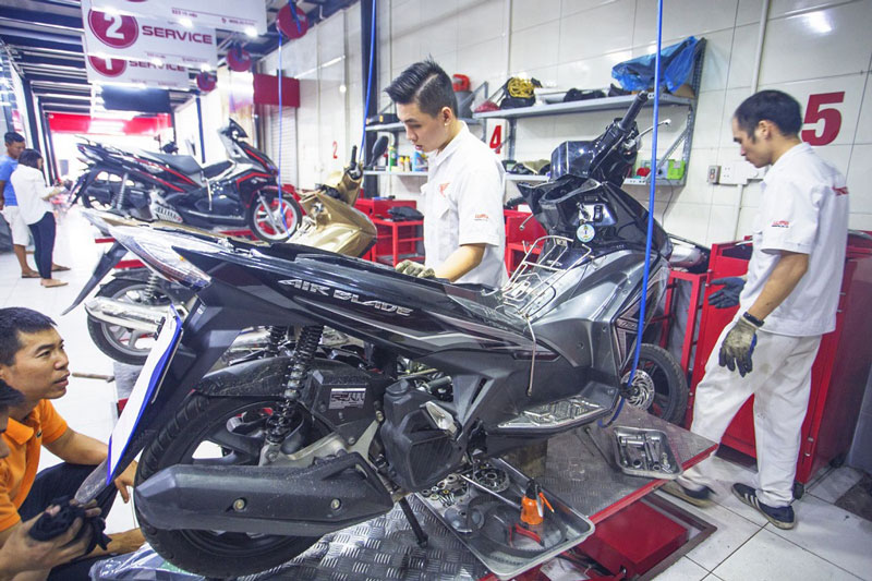 Nguyên nhân khiến xe máy tăng tốc bị hụt ga