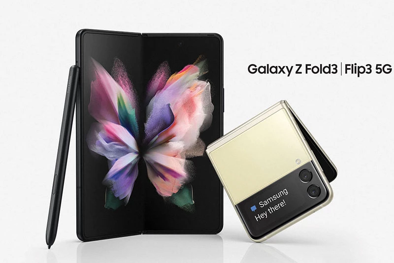 Samsung Galaxy Z Fold3 và Galaxy Z Flip3 5G.