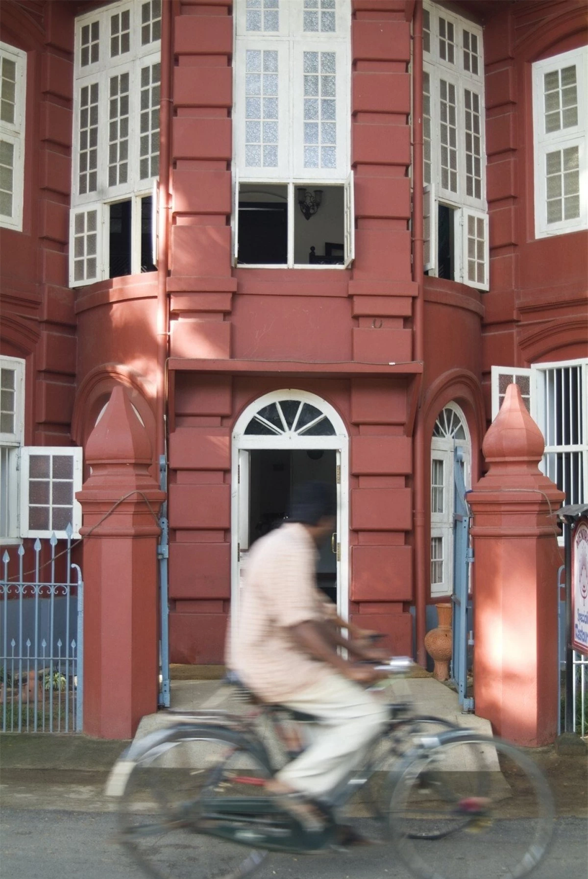 Một ngôi nhà kiến trúc Bồ Đào Nha ở Kochi, Ấn Độ.