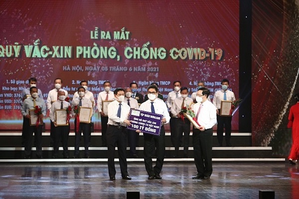 Quỹ vaccine phòng, chống COVID-19 đã huy động được 8.653 tỷ đồng