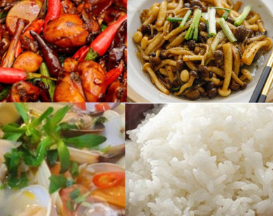 Thực đơn cơm chiều: Món ngon cả nhà ai cũng thích