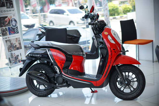 Xe ga Honda Scoopy được đăng ký bản quyền tại Việt Nam