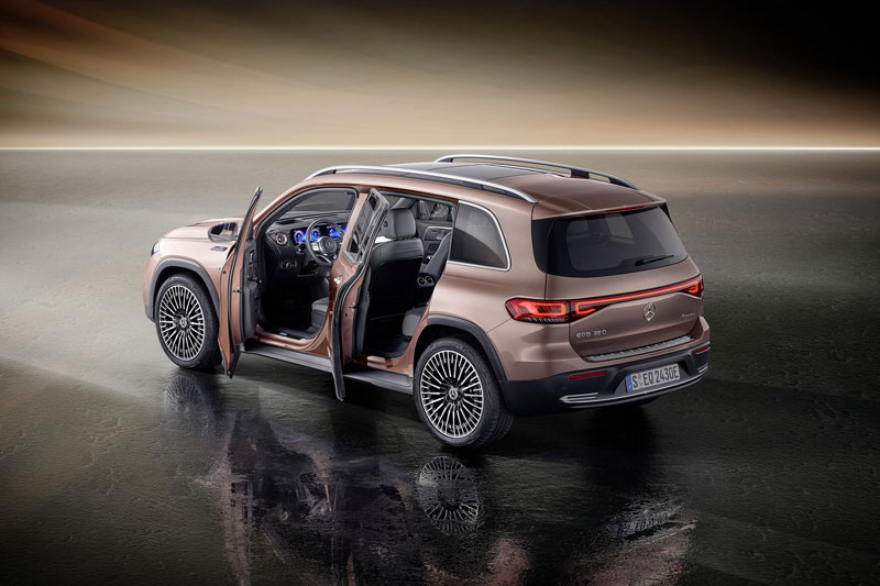 Chi tiết xe điện Mercedes-Benz EQB 2022, cạnh tranh với Tesla Model Y