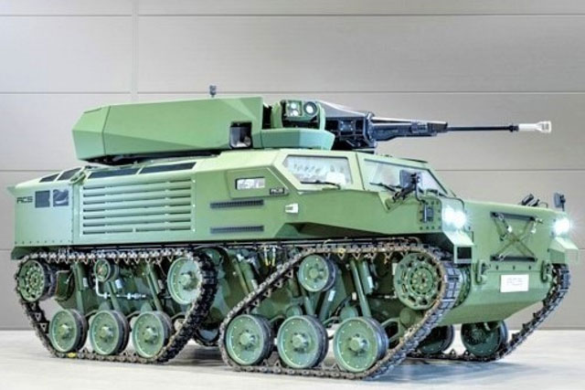 Lộ diện xe chiến đấu đổ bộ đường không mới LuWa của Đức