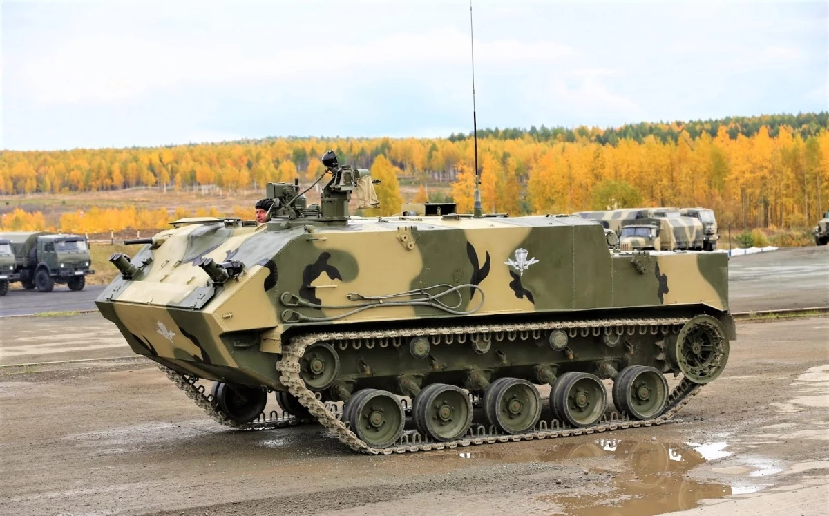 Xe bọc thép chở quân có thể không vận BTR-MDM Rakushka của Nga; Nguồn: imagenesmilitares