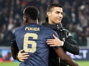 Pogba nịnh đàn anh Ronaldo