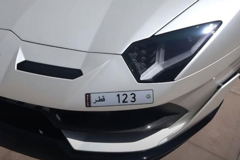 Biển số siêu xe trị giá gần 12 triệu USD