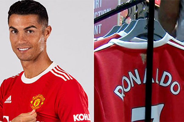 Ronaldo mất 4 tiếng để phá kỷ lục bán áo của MU