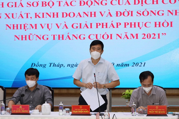 Đồng Tháp: Chuẩn bị kịch bản phục hồi kinh tế trong những tháng cuối năm