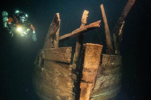 "UFO biển Baltic": tàu ma hiện hình nguyên vẹn sau 4 thế kỷ