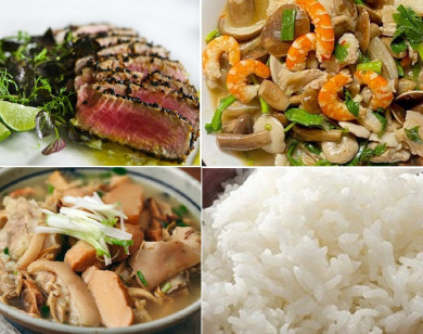 Thực đơn cơm chiều: 3 món cho gia đình 5 người