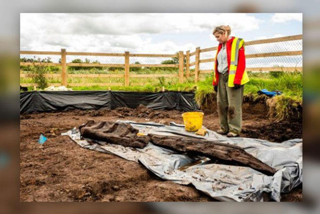 Khai quật được thần tượng ngoại giáo 1.600 năm trong vũng lầy ở Ireland