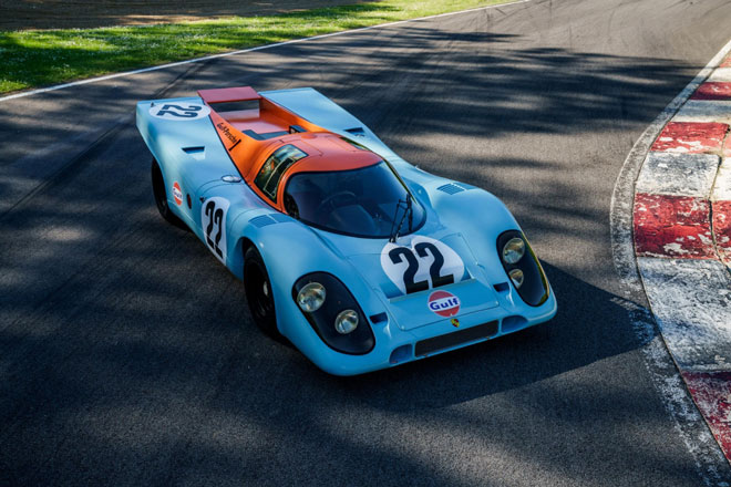 Cận cảnh xe đua Porsche 917K được định giá hơn 345 tỷ đồng