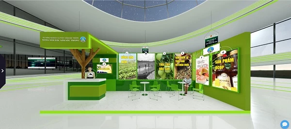 lần đầu tiên một diễn đàn Nông nghiệp với quy mô lớn tại Việt Nam áp dụng công nghệ thực tế ảo.