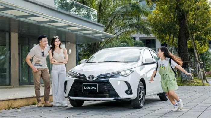 Giá lăn bánh Toyota Vios sau khi được ưu đãi lệ phí trước bạ 2