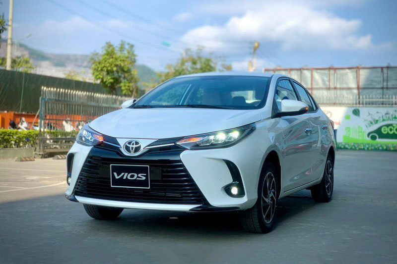 Giá lăn bánh Toyota Vios sau khi được ưu đãi lệ phí trước bạ