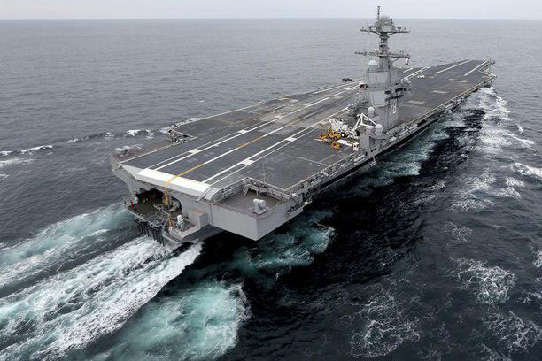 Hải quân Mỹ chứng tỏ ưu thế tuyệt đối với siêu tàu sân bay thứ tư lớp Ford