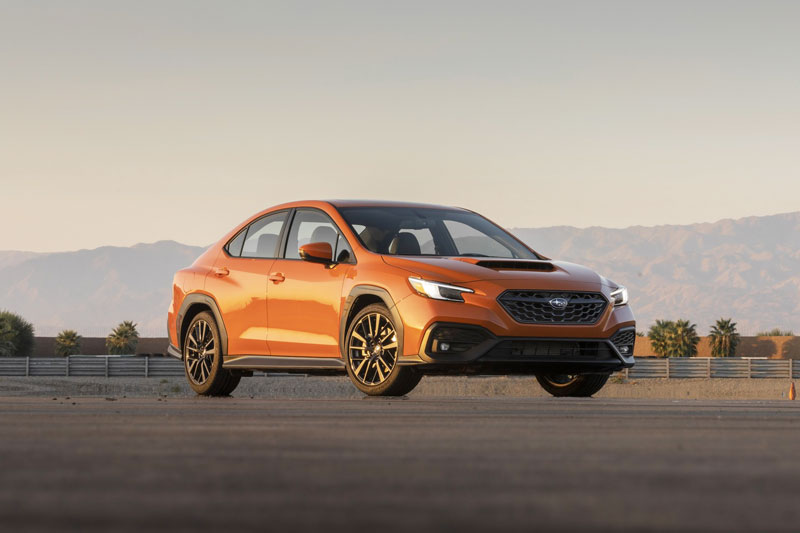 Subaru WRX 2022 trình làng với diện mạo mới, công suất mạnh hơn