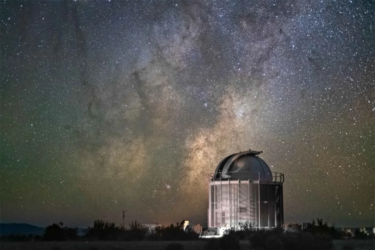 Đài Thiên văn Nam Phi tại Sutherland. Nguồn: South African Astronomical Observatory