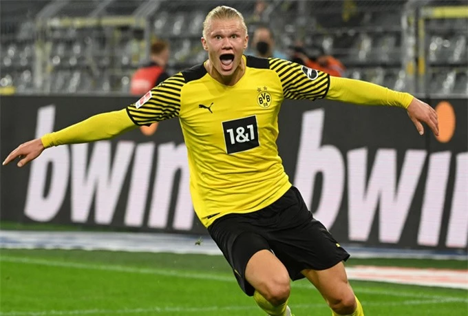 Haaland tỏa sáng ở trận Leverkusen vs Dortmund với 2 bàn thắng cùng 1 kiến tạo
