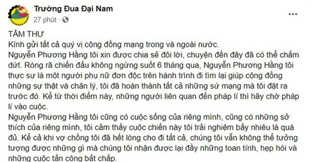 Xôn xao bức tâm thư của đại gia Phương Hằng: Tuyên bố dừng lại sau ồn ào từ thiện, thực hiện buổi livestream cuối và đưa ra một tiết lộ sốc - Ảnh 1.