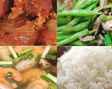Thực đơn cơm chiều: Món ăn hấp dẫn ngày trời đổ mưa
