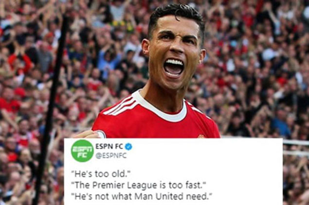 MXH bùng nổ sau khi Ronaldo lập cú đúp