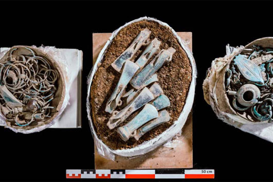 Tấn công di tích, kẻ trộm "mở đường" vào 2 kho báu mà không hay