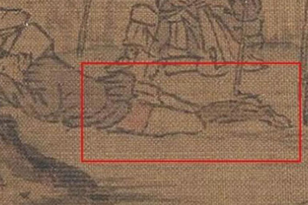 Phóng to 100 lần bức tranh cổ, cư dân mạng Trung Quốc 'ngượng đỏ mặt' vì một chi tiết nhỏ: Thế này cũng dám làm!