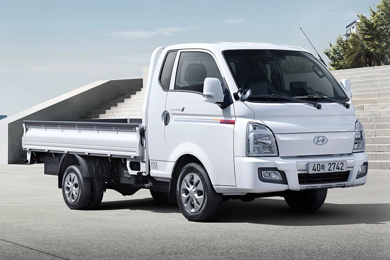 1. Hyundai Porter (doanh số: 60.917 chiếc, chiếm 5,8% thị phần).