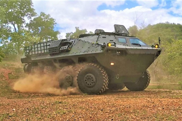 Thái Lan đưa xe chiến đấu bộ binh nội địa Panus R600 vào trang bị