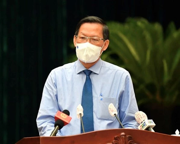 Ông Phan Văn Mãi, Chủ tịch UBND TP Hồ Chí Minh. (Ảnh: TTBC)